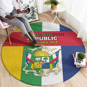 CAR Republic Day Round Carpet Zo Kwe Zo - African Pride