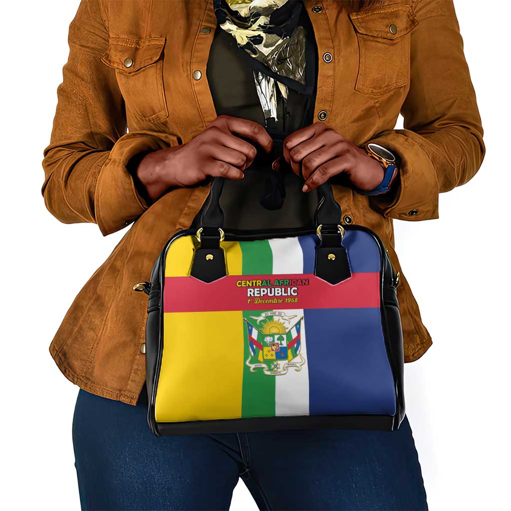 CAR Republic Day Shoulder Handbag Zo Kwe Zo - African Pride