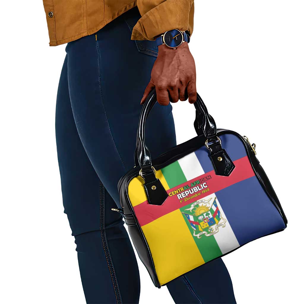 CAR Republic Day Shoulder Handbag Zo Kwe Zo - African Pride