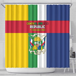 CAR Republic Day Shower Curtain Zo Kwe Zo - African Pride