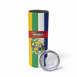 Personalized CAR Republic Day Skinny Tumbler Zo Kwe Zo - African Pride