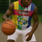 CAR Republic Day Sleeveless Zip Hoodie Zo Kwe Zo - African Pride