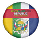 CAR Republic Day Spare Tire Cover Zo Kwe Zo - African Pride