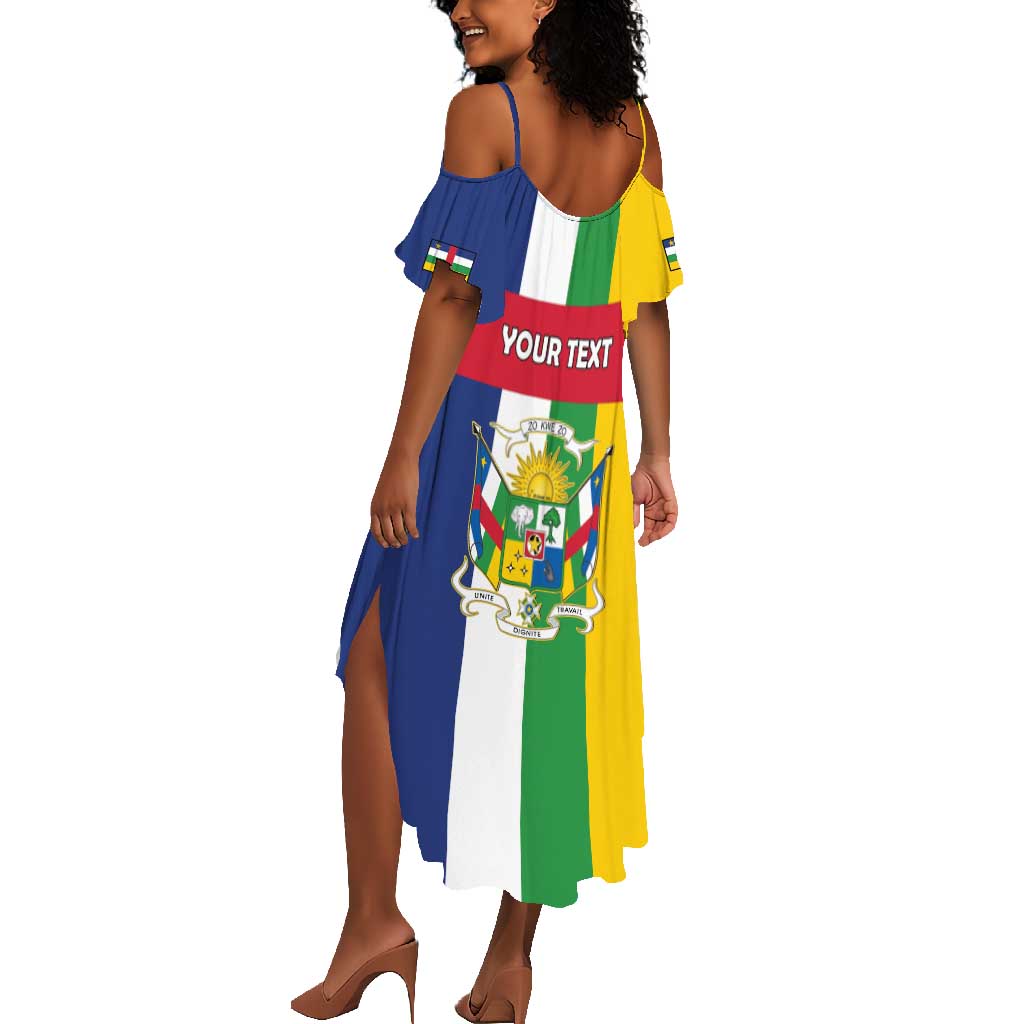 Personalized CAR Republic Day Summer Maxi Dress Zo Kwe Zo - African Pride