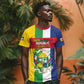 Personalized CAR Republic Day T shirt Zo Kwe Zo - African Pride