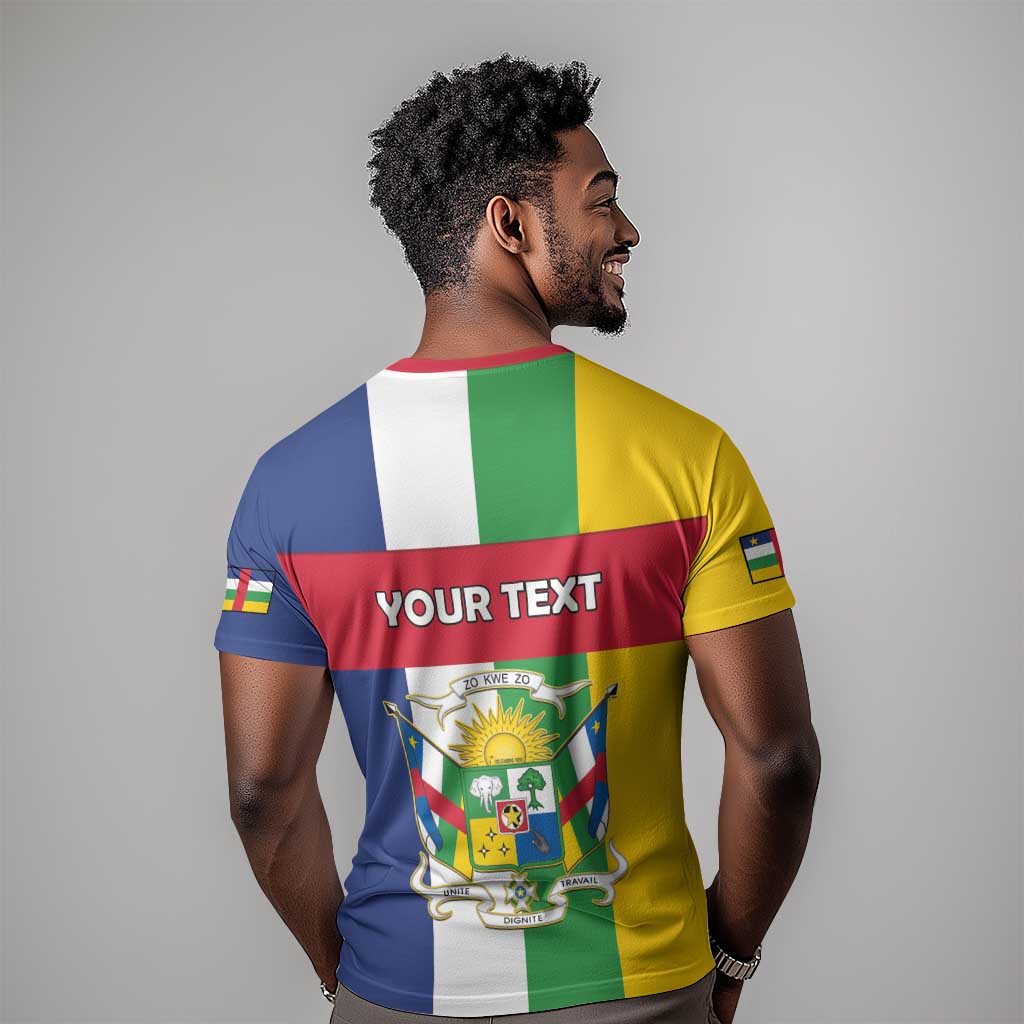 Personalized CAR Republic Day T shirt Zo Kwe Zo - African Pride