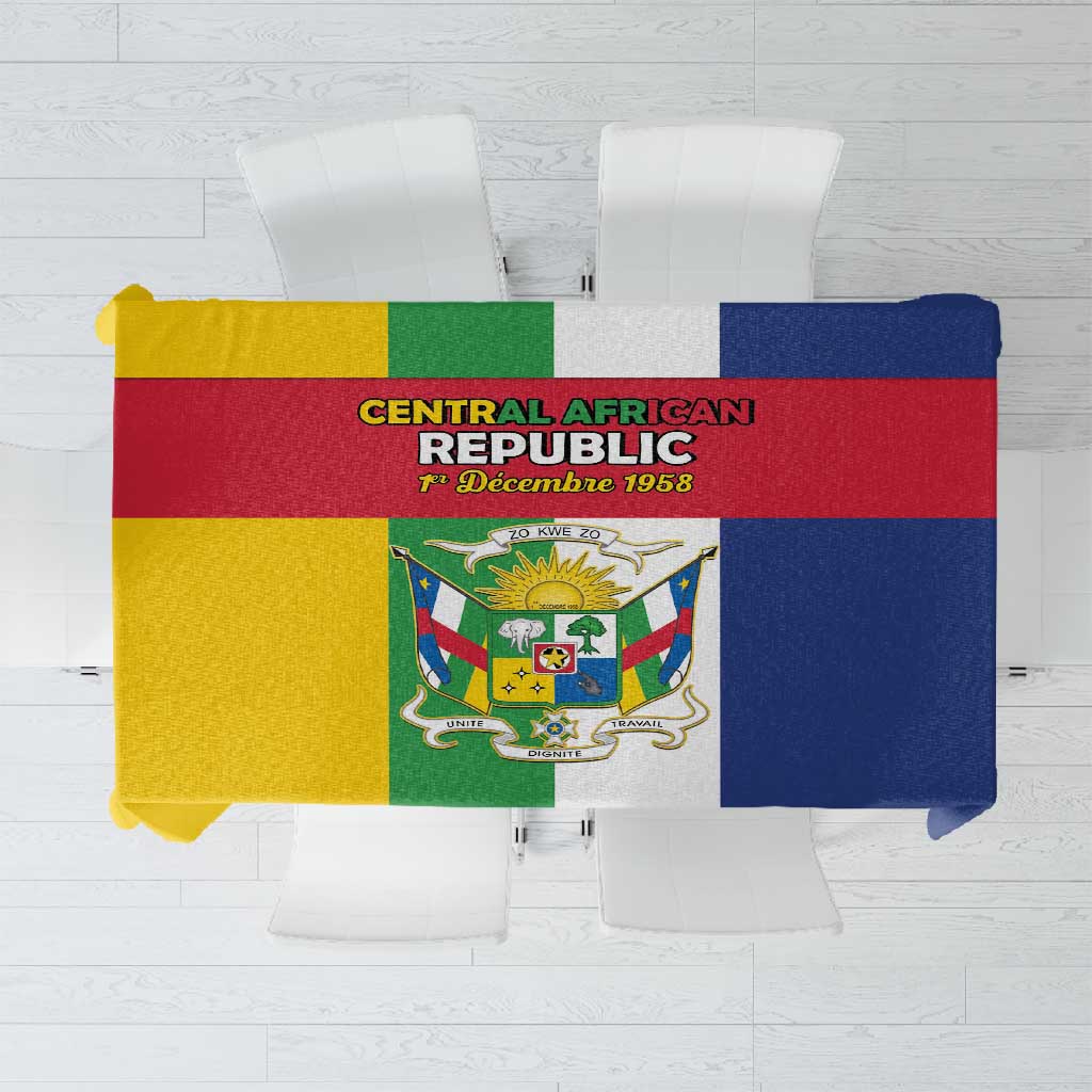 CAR Republic Day Tablecloth Zo Kwe Zo - African Pride