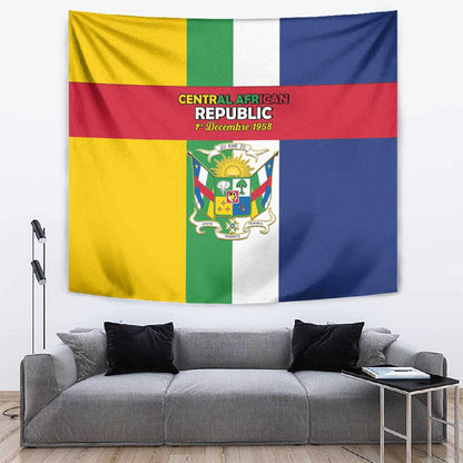 CAR Republic Day Tapestry Zo Kwe Zo - African Pride