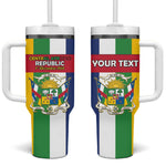 Personalized CAR Republic Day Tumbler With Handle Zo Kwe Zo - African Pride