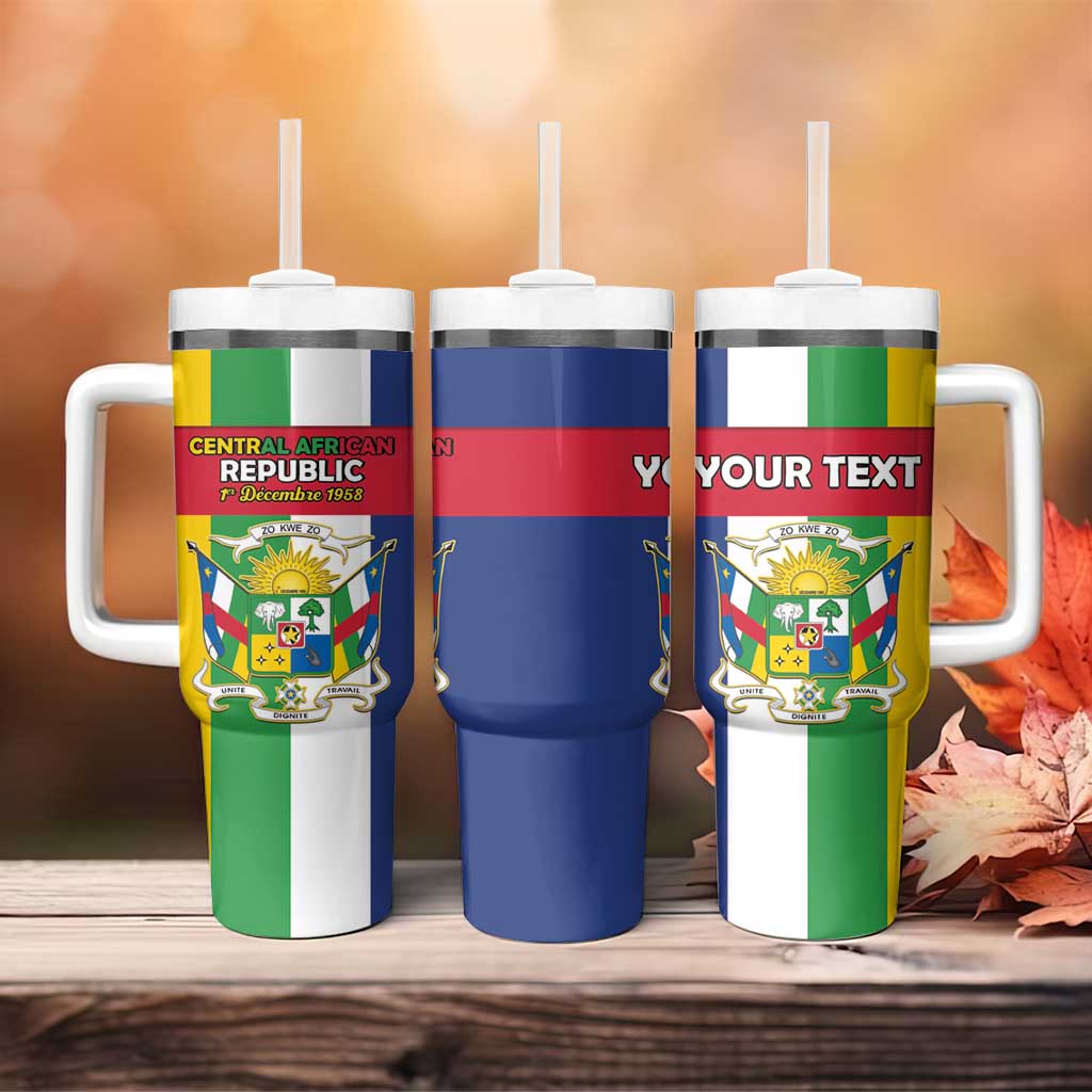Personalized CAR Republic Day Tumbler With Handle Zo Kwe Zo - African Pride