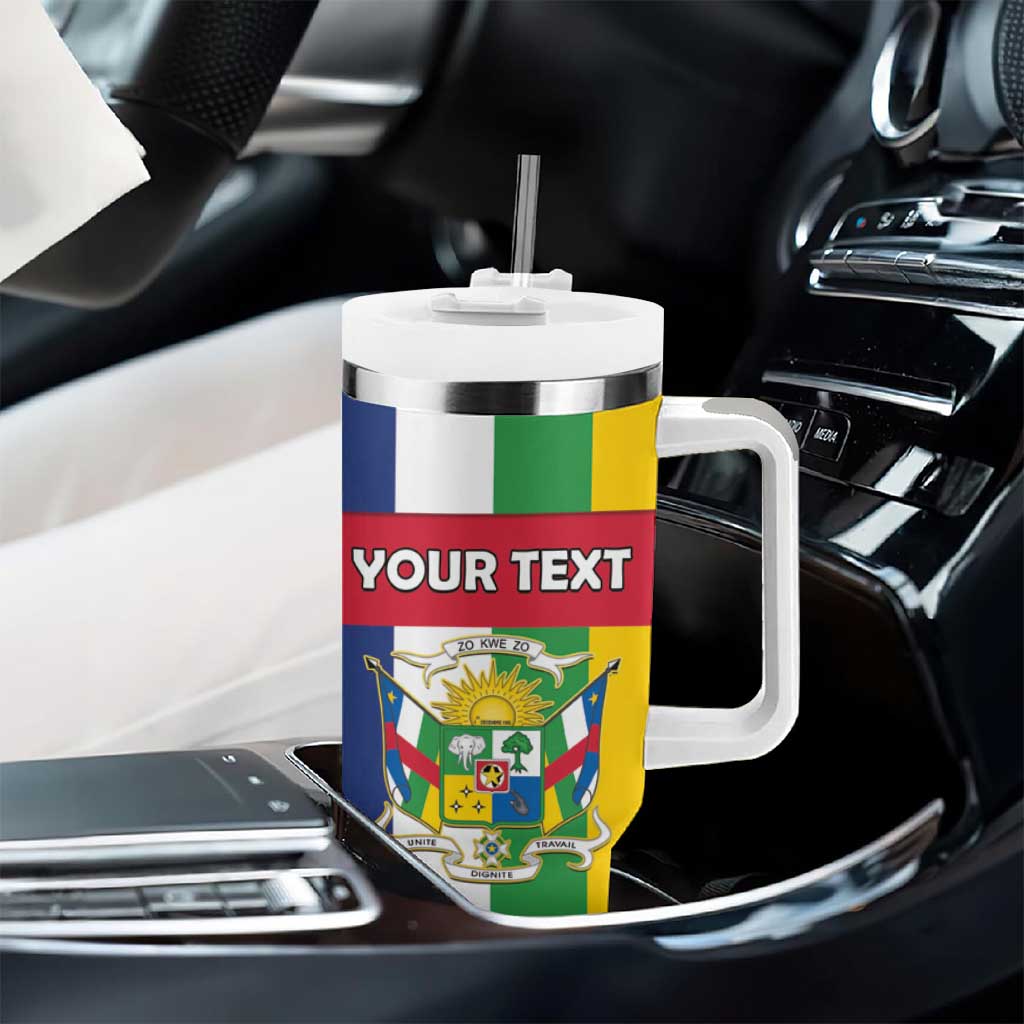 Personalized CAR Republic Day Tumbler With Handle Zo Kwe Zo - African Pride