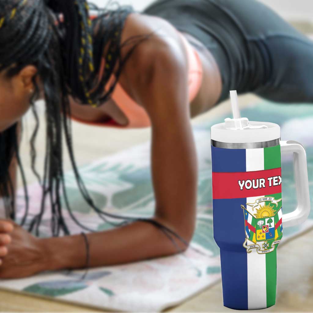 Personalized CAR Republic Day Tumbler With Handle Zo Kwe Zo - African Pride