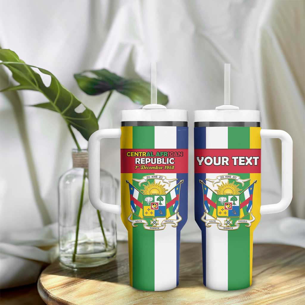 Personalized CAR Republic Day Tumbler With Handle Zo Kwe Zo - African Pride