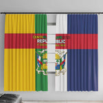 CAR Republic Day Window Curtain Zo Kwe Zo - African Pride