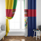 CAR Republic Day Window Curtain Zo Kwe Zo - African Pride