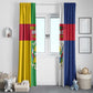 CAR Republic Day Window Curtain Zo Kwe Zo - African Pride