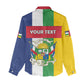 Personalized CAR Republic Day Women Casual Shirt Zo Kwe Zo - African Pride