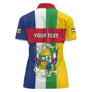 Personalized CAR Republic Day Women Polo Shirt Zo Kwe Zo - African Pride