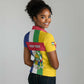 Personalized CAR Republic Day Women Polo Shirt Zo Kwe Zo - African Pride