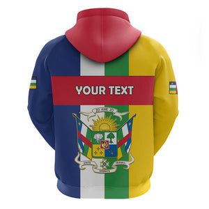Personalized CAR Republic Day Zip Hoodie Zo Kwe Zo - African Pride