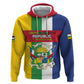 Personalized CAR Republic Day Zip Hoodie Zo Kwe Zo - African Pride