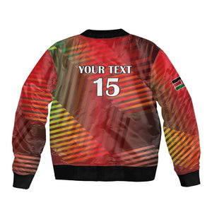 Kenya Athletics Bomber Jacket Go Champions Go - African Pride