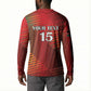 Custom Kenya Athletics Button Sweatshirt Run Faster
