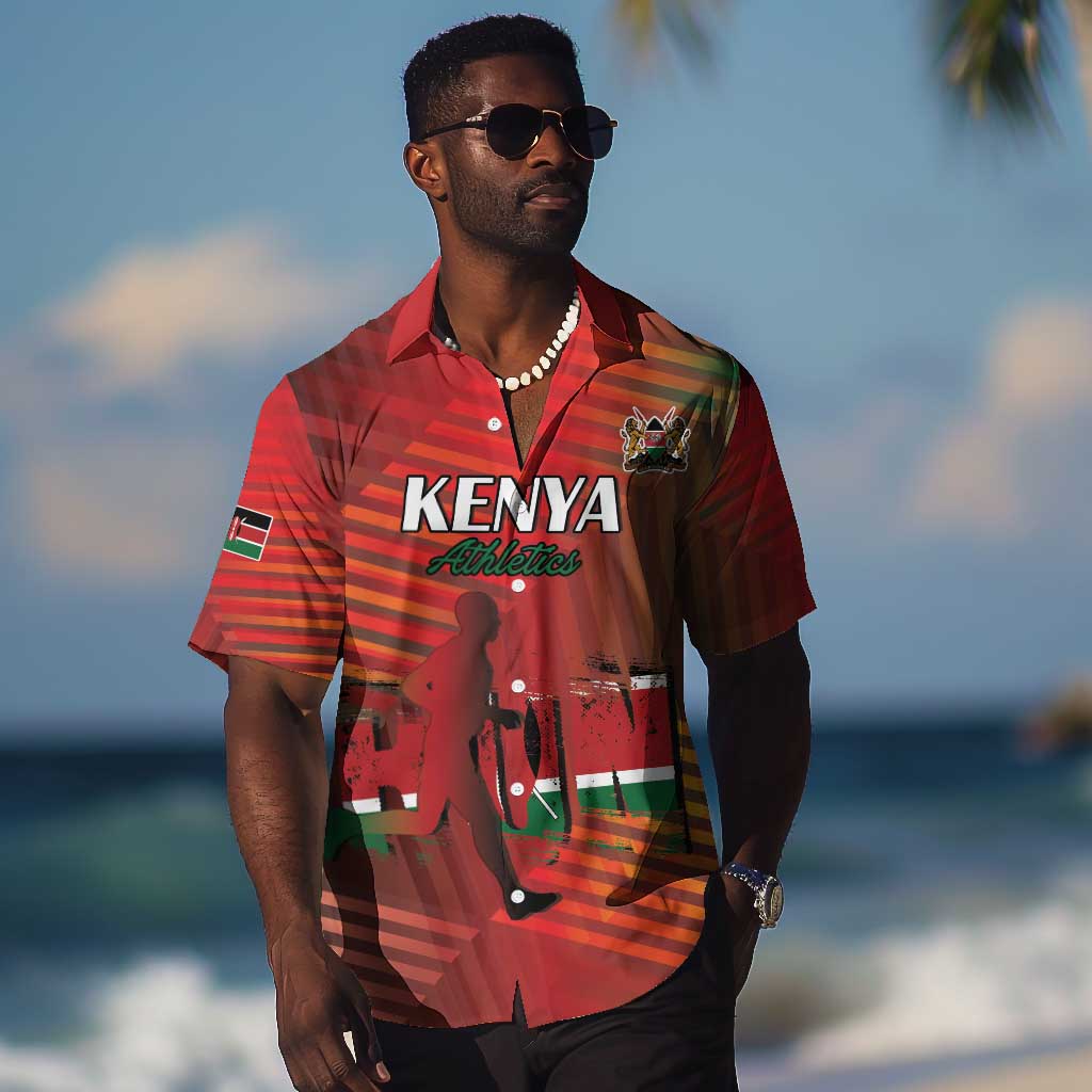 Kenya Athletics Hawaiian Shirt Go Champions Go - African Pride
