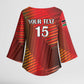 Custom Kenya Athletics Kimono Sleeve Blouse Run Faster
