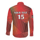 Kenya Athletics Long Sleeve Button Shirt Go Champions Go - African Pride