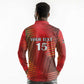 Kenya Athletics Long Sleeve Polo Shirt Go Champions Go - African Pride