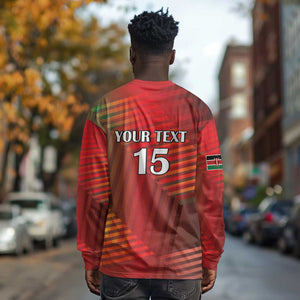 Kenya Athletics Long Sleeve Shirt Go Champions Go - African Pride