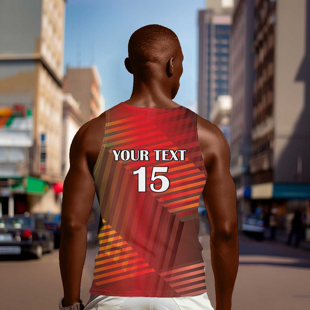 Kenya Athletics Men Tank Top Go Champions Go - African Pride
