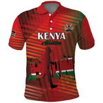 Kenya Athletics Polo Shirt Go Champions Go - African Pride