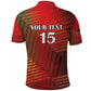 Kenya Athletics Polo Shirt Go Champions Go - African Pride