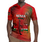 Kenya Athletics Rugby Jersey Go Champions Go - African Pride