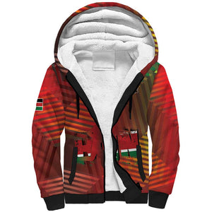 Kenya Athletics Sherpa Hoodie Go Champions Go - African Pride