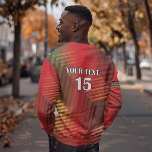 Kenya Athletics Sweatshirt Go Champions Go - African Pride