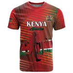 Kenya Athletics T shirt Go Champions Go - African Pride