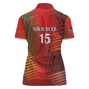 Kenya Athletics Women Polo Shirt Go Champions Go - African Pride