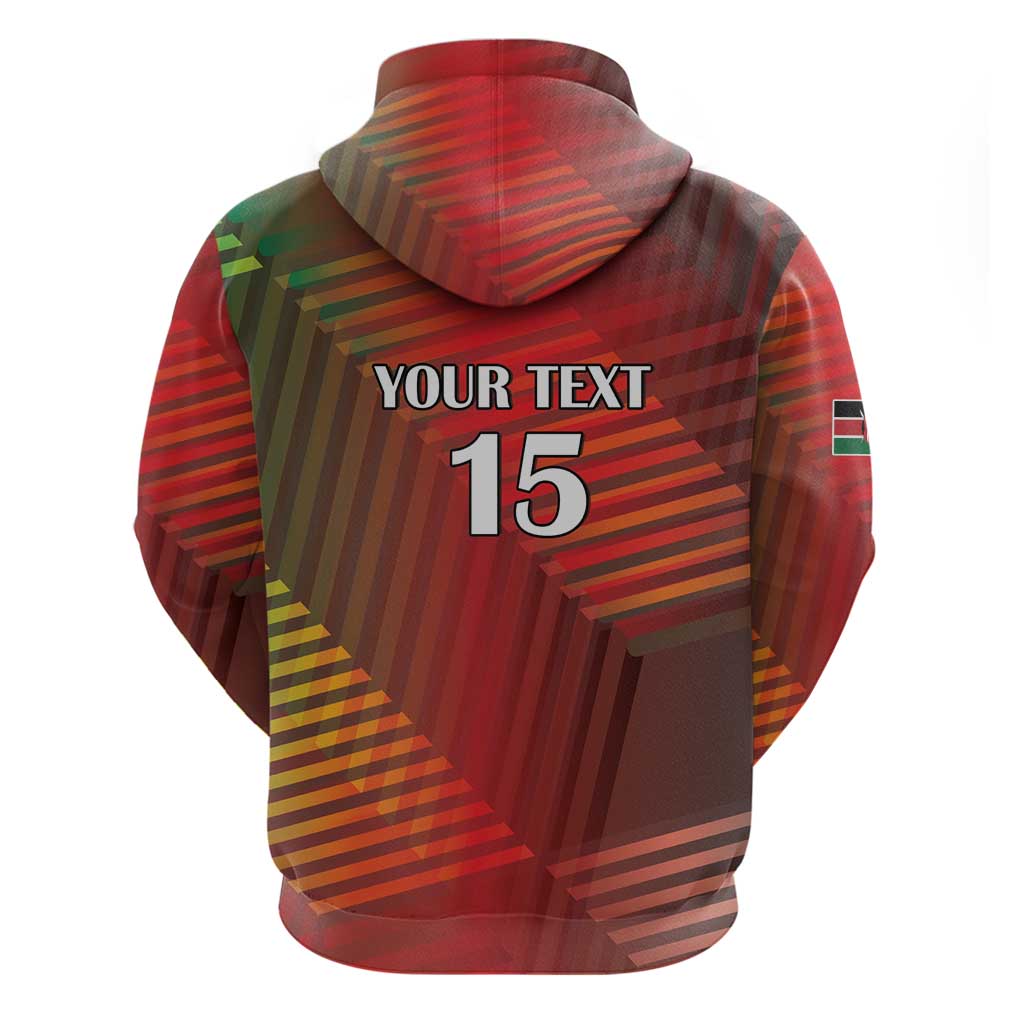 Kenya Athletics Zip Hoodie Go Champions Go - African Pride