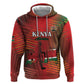 Kenya Athletics Zip Hoodie Go Champions Go - African Pride