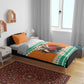 Afro Ivory Coast Christmas Bedding Set Black Santa Afishapa - African Pattern