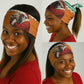 Afro Ivory Coast Christmas Neck Gaiter Black Santa Afishapa - African Pattern LT15