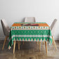 Afro Ivory Coast Christmas Tablecloth Black Santa Afishapa - African Pattern