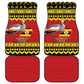 Afro Uganda Christmas Car Mats Grey Crowned Crane Sekukkulu Ennugi