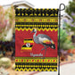 Afro Uganda Christmas Garden Flag Grey Crowned Crane Sekukkulu Ennugi
