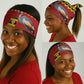 Afro Uganda Christmas Neck Gaiter Grey Crowned Crane Sekukkulu Ennugi LT15