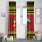 Afro Uganda Christmas Window Curtain Grey Crowned Crane Sekukkulu Ennugi