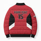 Custom Egypt Football Bomber Puffer Jacket Pharaohs Road To The World 2026 - African Pride